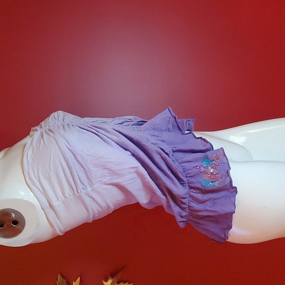 Size S - Language Los Angeles Strapless Tunic Beach Coverup Top - BNWT Size S - Picture 7 of 9